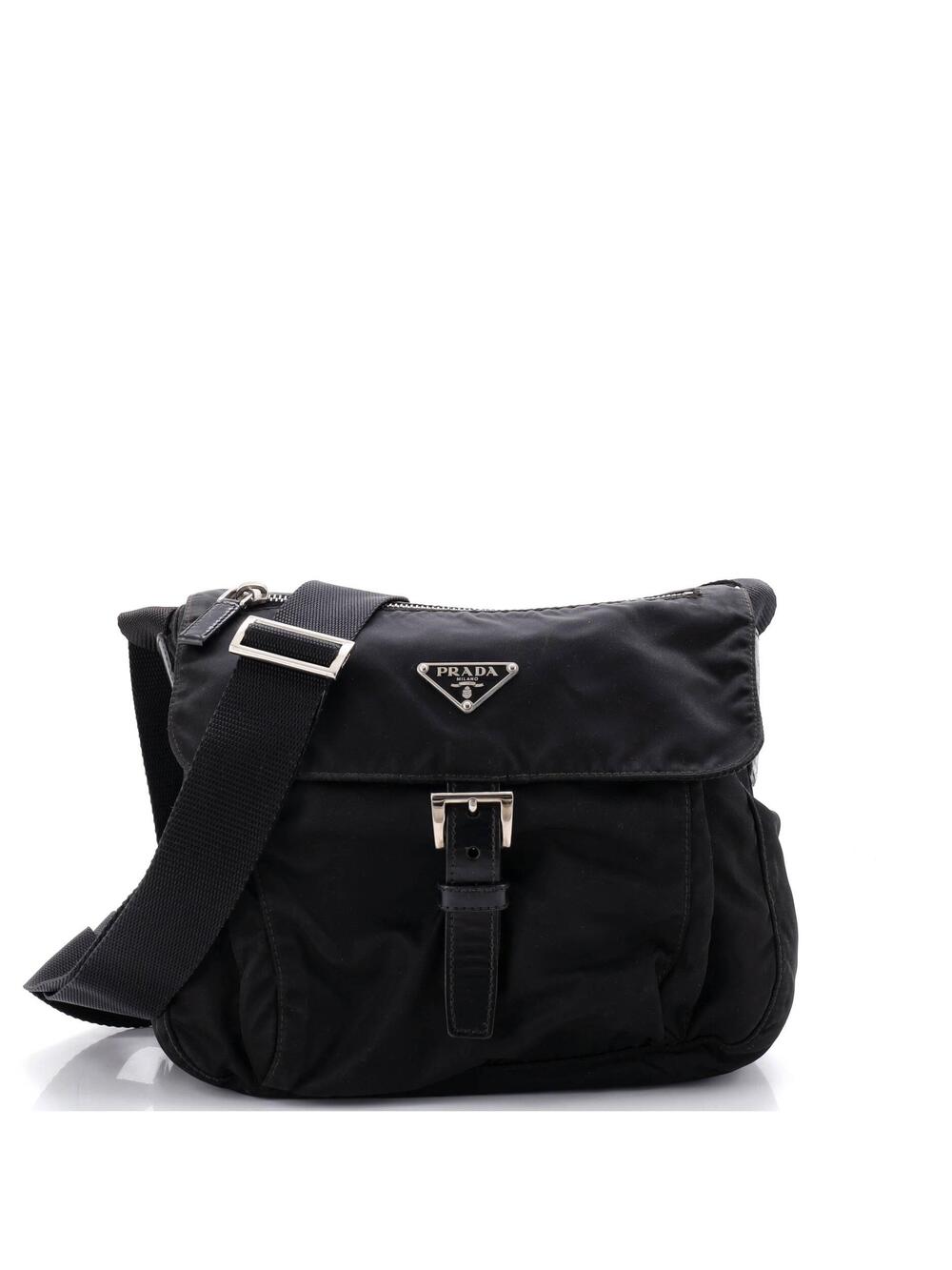 Prada Buckle Messenger Bag Tessuto #257894P61B